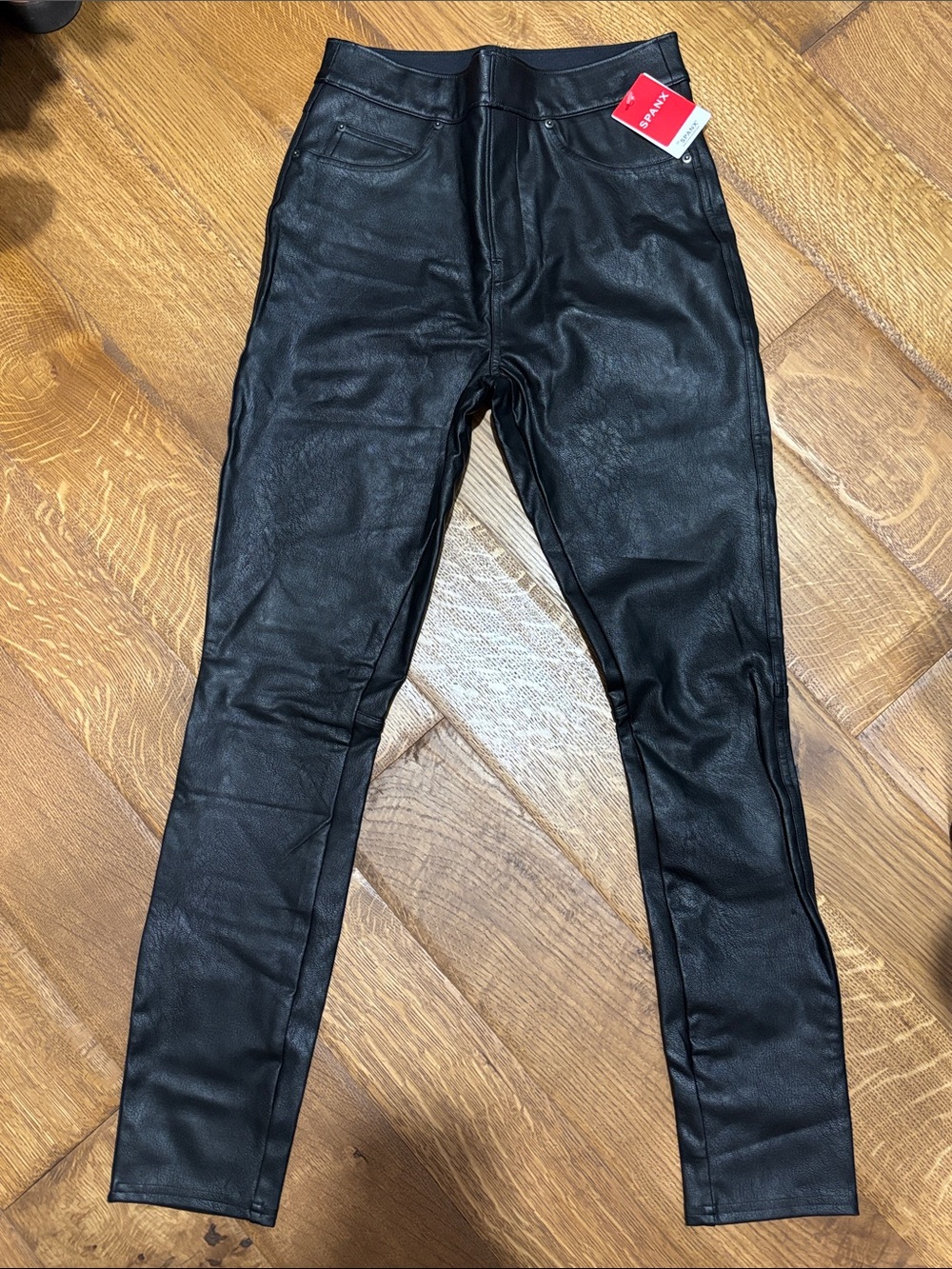 Spanx Leather Look Leggings